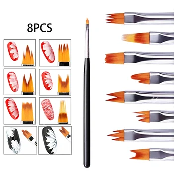 8pcs Nail Bloom Flower Nail Art Brush Pen Gel UV Nail Painting Flower Drawing Pen UND Sale
8pcs Nail Bloom Flower Nail Art Brush Pen Gel UV Nail Painting Flower Drawing Pen UND Sale