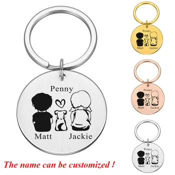 Personalized Custom Name Keychains for Dog Lovers Boyfriend Girlfriend Trendy Keyring Key Tag Valentines Day Gift for Women Men
Personalized Custom Name Keychains for Dog Lovers Boyfriend Girlfriend Trendy Keyring Key Tag Valentines Day Gift for Women Men