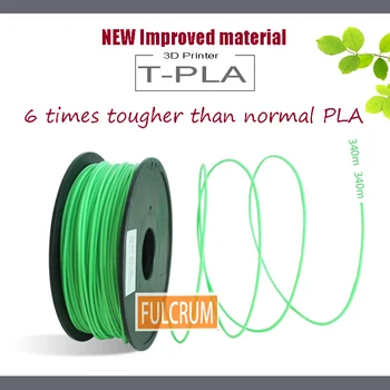New improved 3D Printer T- PLA Higher Strength ! TPLA Fulcrum filament 1.75mm 1kg 3D printer consumable / Shipping from Russia
New improved 3D Printer T- PLA Higher Strength ! TPLA Fulcrum filament 1.75mm 1kg 3D printer consumable / Shipping from Russia