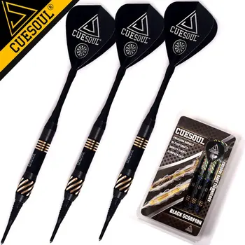 15cm 18g CUESOUL 3PCS/set Darts Professional Game Soft Tip Darts Electronic Dart For Indoor Games Sports
15cm 18g CUESOUL 3PCS/set Darts Professional Game Soft Tip Darts Electronic Dart For Indoor Games Sports