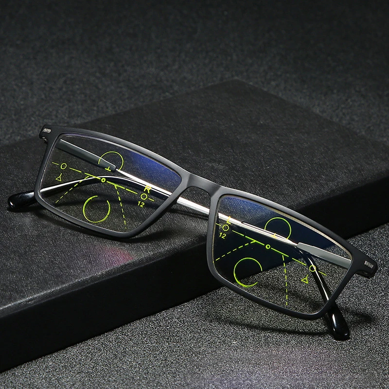 Memory Titanium Progressive Multifocal Reading Glasses Men Woman Anti blue light Transition myopia Hyperopia Presbyopia ZP-1023
Memory Titanium Progressive Multifocal Reading Glasses Men Woman Anti blue light Transition myopia Hyperopia Presbyopia ZP-1023