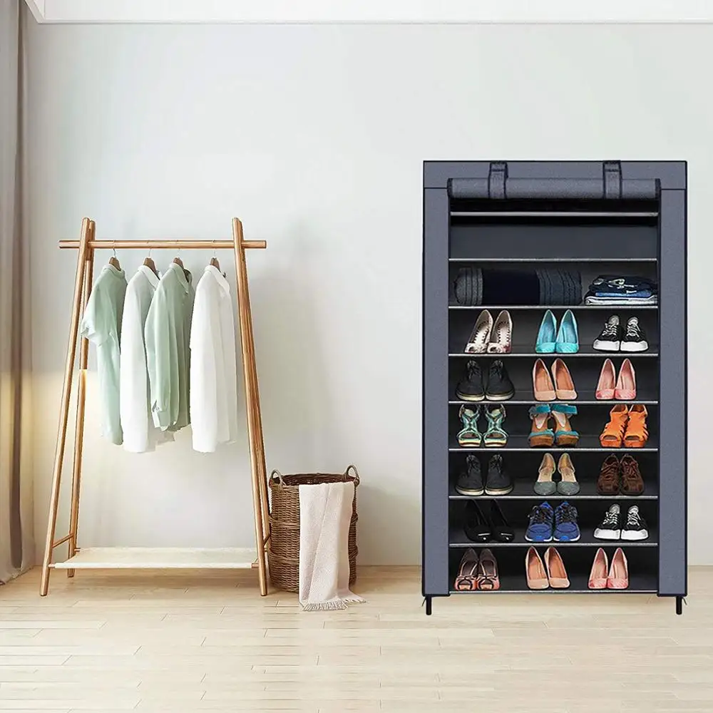Non-woven Shoe Rack Cabinet Canvas Shoe Storage Shelf Shoe Storage Organiser Dustproof Cover DIY Home Furniture
Non-woven Shoe Rack Cabinet Canvas Shoe Storage Shelf Shoe Storage Organiser Dustproof Cover DIY Home Furniture