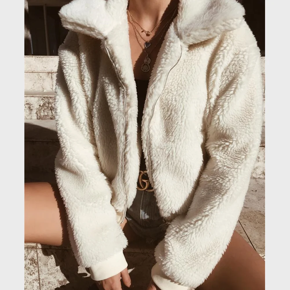 Winter Jackets Women Cardigan Warm Velvet Coat Outerwear Zipper Pocket Female Jacket Coats High Street Ropa Mujer Casual Jackets
Winter Jackets Women Cardigan Warm Velvet Coat Outerwear Zipper Pocket Female Jacket Coats High Street Ropa Mujer Casual Jackets