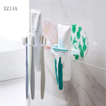 XZJJA 2Pcs Creative Multi-function Toothbrush Holder Bathroom Toothbrush Toothpaste Razor Organizers Stand Bathroom Accessories
XZJJA 2Pcs Creative Multi-function Toothbrush Holder Bathroom Toothbrush Toothpaste Razor Organizers Stand Bathroom Accessories