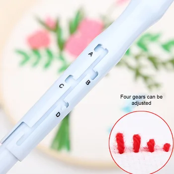 8pcs Cloth DIY Portable Adjustable Craft Embroidery Pen Punch Needle Kit Floss Home Cross Stitching Threader Rug Yarn Beginner
8pcs Cloth DIY Portable Adjustable Craft Embroidery Pen Punch Needle Kit Floss Home Cross Stitching Threader Rug Yarn Beginner