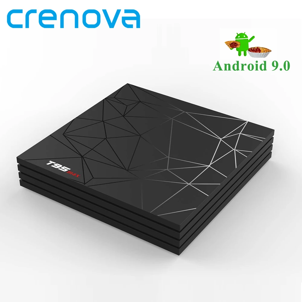 Crenova T95 MAX Android 9.0 TV Box 4GB 32GB 64GB Smart TV BOX Quad Core 6K 2.4GHz Wifi Google Player T95MAX Set Top Box
Crenova T95 MAX Android 9.0 TV Box 4GB 32GB 64GB Smart TV BOX Quad Core 6K 2.4GHz Wifi Google Player T95MAX Set Top Box