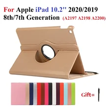 Funda for iPad 8th Generation Tablet Auto Sleep Wake Case Shell for ipad 7th Gen 10.2 inch 360 Degree Rotating Stand with Stylus
Funda for iPad 8th Generation Tablet Auto Sleep Wake Case Shell for ipad 7th Gen 10.2 inch 360 Degree Rotating Stand with Stylus