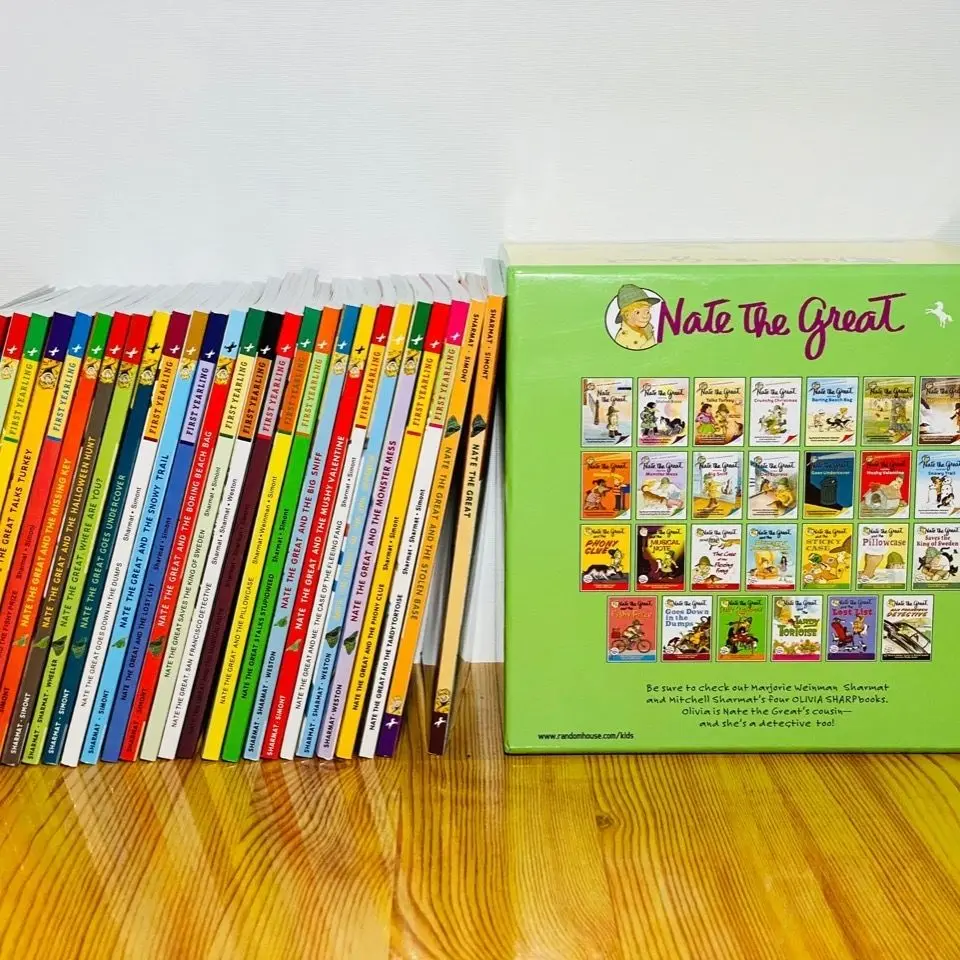 29 книг детектив Nate, 29 томов, английский оригинал Nate The Great Boxed, бесплатные точепосылка для чтения
29 книг детектив Nate, 29 томов, английский оригинал Nate The Great Boxed, бесплатные точепосылка для чтения