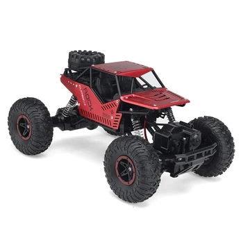 RC Car 1:12 2.4Ghz 4WD Metal Shell Rock Crawler Radio Control Car Off Road Car Climbing Vehicle Models Toys for Children
RC Car 1:12 2.4Ghz 4WD Metal Shell Rock Crawler Radio Control Car Off Road Car Climbing Vehicle Models Toys for Children