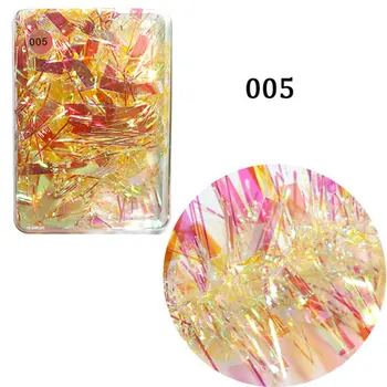 5pcs Manicure Mirrored Paper Sticker Colorful DIY Nail Art Stickers Glass Nail Decals (Random Color)
5pcs Manicure Mirrored Paper Sticker Colorful DIY Nail Art Stickers Glass Nail Decals (Random Color)
