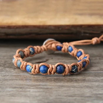 KELITCH Ocean Blue Beads Bracelets Hand Woven Stone Beads Wrap Bracelets Cuff Bangles Ethnics Tribal Bangles New Female Bangles
KELITCH Ocean Blue Beads Bracelets Hand Woven Stone Beads Wrap Bracelets Cuff Bangles Ethnics Tribal Bangles New Female Bangles