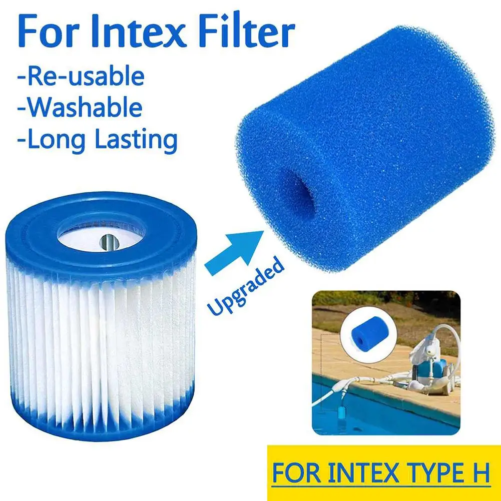Swimming Pool Foam Filter Intex Type A B C Sponge Reusable Washable Biofoam Filters Clean Water Foam Cartridge Pool Accessories
Swimming Pool Foam Filter Intex Type A B C Sponge Reusable Washable Biofoam Filters Clean Water Foam Cartridge Pool Accessories