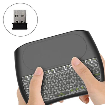 Hot sale 78 keys 2.4GHz Wireless Keyboard with 7-Color Backlight Touchpad Control Support multi-finger functions for PC Laptop
Hot sale 78 keys 2.4GHz Wireless Keyboard with 7-Color Backlight Touchpad Control Support multi-finger functions for PC Laptop