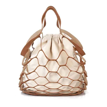 Messenger Bag Women's Hot Sale Sling Bag Fashionable Fishing Net Hollow Large Capacity Handbags Solid Women Set Handbag
Messenger Bag Women's Hot Sale Sling Bag Fashionable Fishing Net Hollow Large Capacity Handbags Solid Women Set Handbag