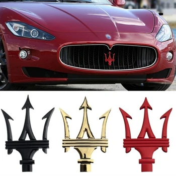 Auto Front Grill Badge Emblem For Maserati Quattroporte Ghibli Cinquettroporte Levante Trident Sticker Styling Car Accessories 
Auto Front Grill Badge Emblem For Maserati Quattroporte Ghibli Cinquettroporte Levante Trident Sticker Styling Car Accessories