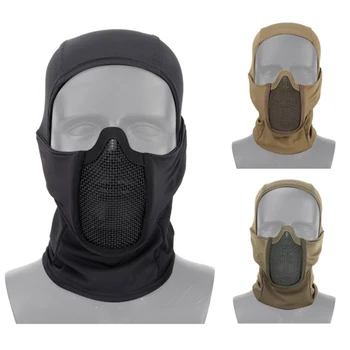 Tactical Face Mask Military Airsoft Paintball Cycling Mask Breathable CS Headgear Hunting Protective Helmet Cap
Tactical Face Mask Military Airsoft Paintball Cycling Mask Breathable CS Headgear Hunting Protective Helmet Cap