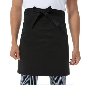 TINKSKY Unisex Kitchen Cooking Waist Apron Short Apron Waiter Apron with Double Pockets (Black)
TINKSKY Unisex Kitchen Cooking Waist Apron Short Apron Waiter Apron with Double Pockets (Black)