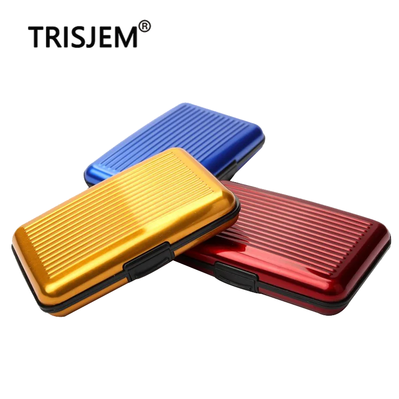 Metal Anti Degaussing Anti RFID / NFC Information Stealing Swipe Card Bag Male Waterproof Wallet Female WALLET Business Card Box
Metal Anti Degaussing Anti RFID / NFC Information Stealing Swipe Card Bag Male Waterproof Wallet Female WALLET Business Card Box