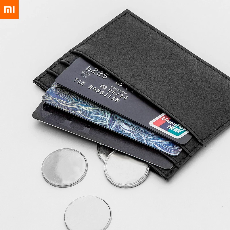 new xiaomi youpin VLLICON portable ultra-thin leather card wallet Light and practical for man woman Flexible and not wrinkle
new xiaomi youpin VLLICON portable ultra-thin leather card wallet Light and practical for man woman Flexible and not wrinkle