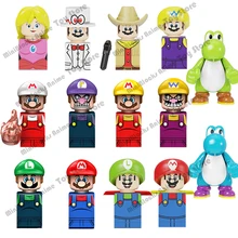 Super Mario Bros building block Luigi collection assemble mini Model Dolls plastic action toy figure cartoon kids birthday gifts
Super Mario Bros building block Luigi collection assemble mini Model Dolls plastic action toy figure cartoon kids birthday gifts