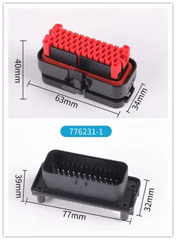 1/2/5sets/lot 35 Pin 35 Way Female Male Right Angle For AMP TYCO TE Connectivity Automotive ECU Connector Plug 776164-1 776231-1
1/2/5sets/lot 35 Pin 35 Way Female Male Right Angle For AMP TYCO TE Connectivity Automotive ECU Connector Plug 776164-1 776231-1