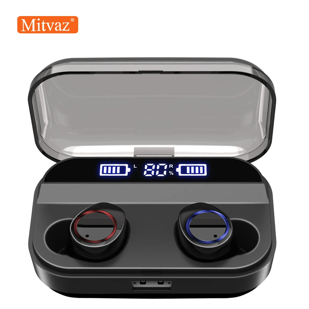 X11 Wireless Earphone Bluetooth 5.0 Led Display Touch Sport Stereo Headset Power bank 2019 New Mitvaz TWS BLACK WHITE in stock
X11 Wireless Earphone Bluetooth 5.0 Led Display Touch Sport Stereo Headset Power bank 2019 New Mitvaz TWS BLACK WHITE in stock