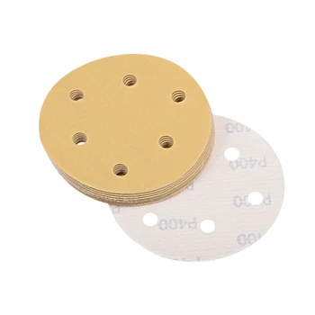 uxcell 10Pcs 5 Inch 6 Hole Hook and Loop Sanding Discs for Wood Metal Sanding Rust Removal Rubber Plastic Leather Glass
uxcell 10Pcs 5 Inch 6 Hole Hook and Loop Sanding Discs for Wood Metal Sanding Rust Removal Rubber Plastic Leather Glass