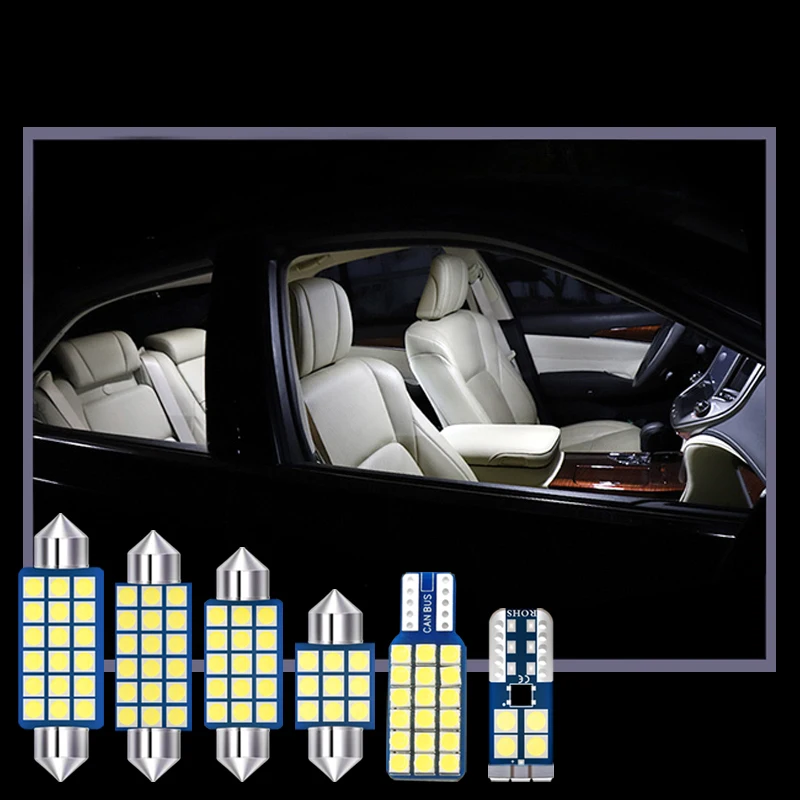 For Toyota Crown S180 2000 2001 2002 2003 2004 2005 2006 2007 2008 12v Car LED Bulbs 6pcs Reading Lamps Trunk Light Accessories
For Toyota Crown S180 2000 2001 2002 2003 2004 2005 2006 2007 2008 12v Car LED Bulbs 6pcs Reading Lamps Trunk Light Accessories
