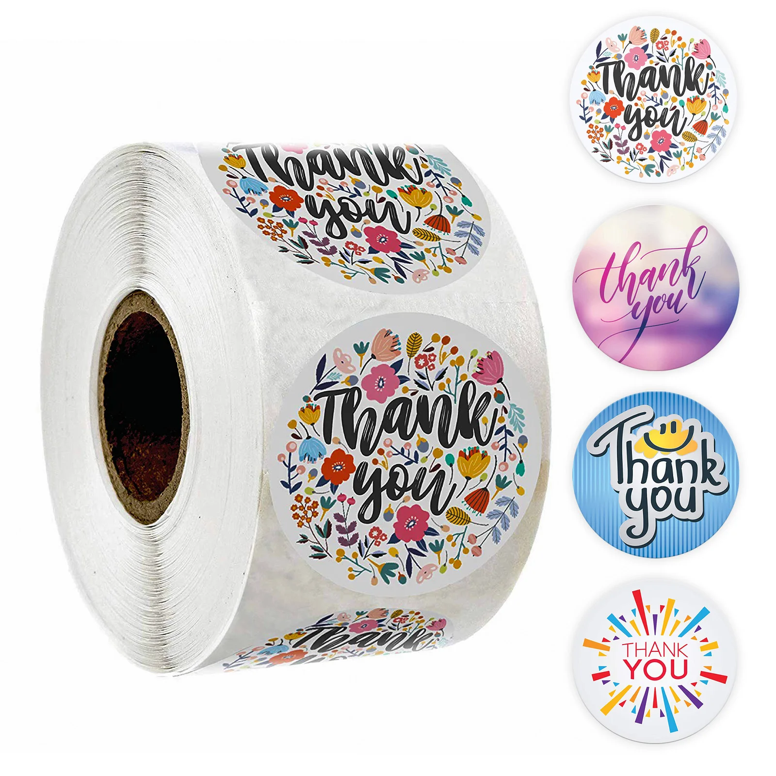 Thank You Sticker Seal Labels Round Multi Color Flower Design 500 Labels Sticker Per Roll for Cute Scrapbooking Stickers
Thank You Sticker Seal Labels Round Multi Color Flower Design 500 Labels Sticker Per Roll for Cute Scrapbooking Stickers