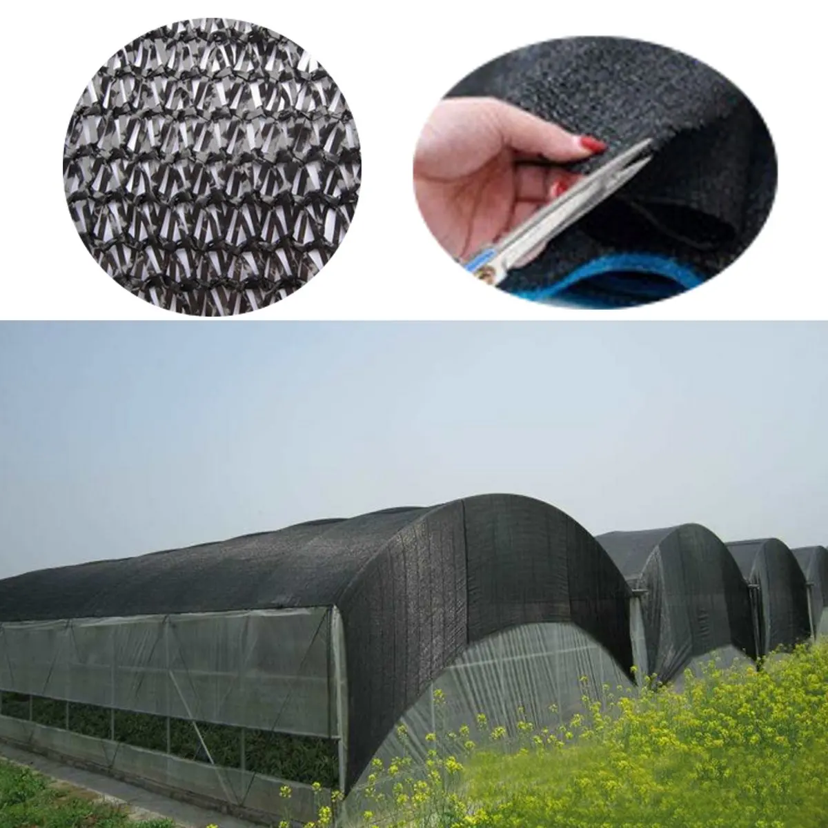 6X12m Sunshade Net Mesh Anti-UV 60% Shading Rate Outdoor Garden Sunscreen Sunblock Shade Cloth Net Plant Greenhouse Car Cover
6X12m Sunshade Net Mesh Anti-UV 60% Shading Rate Outdoor Garden Sunscreen Sunblock Shade Cloth Net Plant Greenhouse Car Cover
