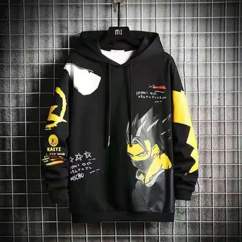 Cartoon Japan Dragon Ball Hoodie Casual Winter Sweatshirts Streetwear Autumn Fashion Loose High Street Amine Print Hoodie Male
Cartoon Japan Dragon Ball Hoodie Casual Winter Sweatshirts Streetwear Autumn Fashion Loose High Street Amine Print Hoodie Male