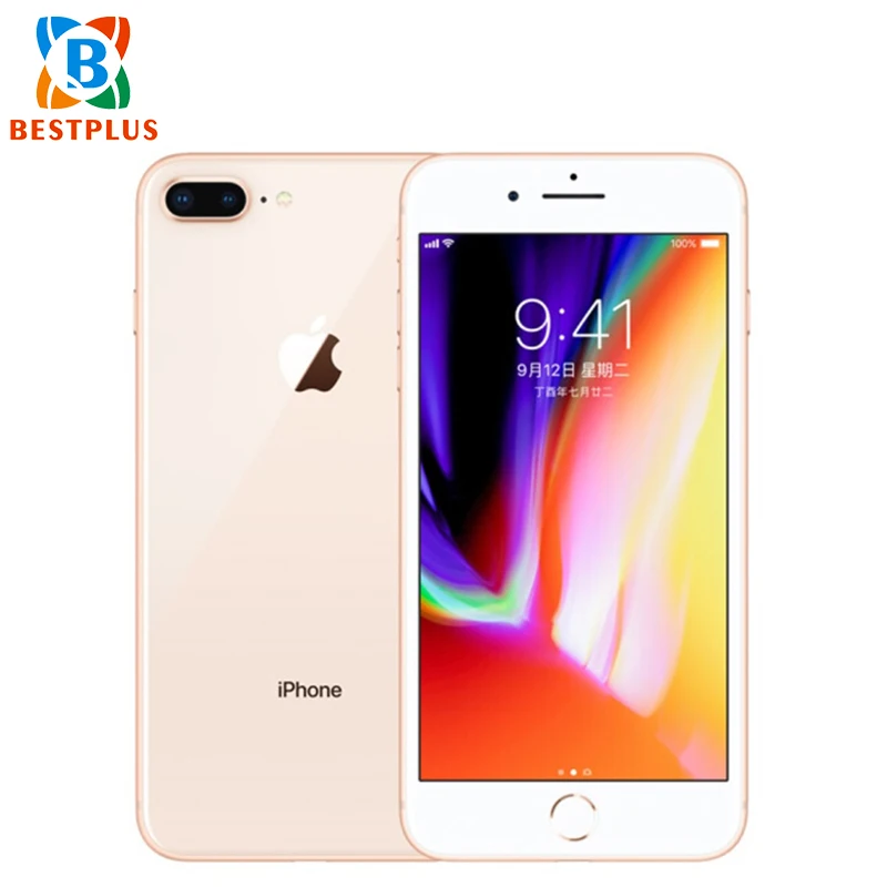 

Apple iPhone 8 Plus A1864 Verizon Version 4G LTE Mobile Phone 5.5" 3GB RAM 64GB/256GB ROM Hexa-core Fringerprint NFC 12 MP Phone