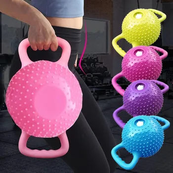 Fashion PVC Massage Point Kettle Bell Women Pilates Portable Flexible Double Handle Fitness Yoga Dumbbell 
Fashion PVC Massage Point Kettle Bell Women Pilates Portable Flexible Double Handle Fitness Yoga Dumbbell