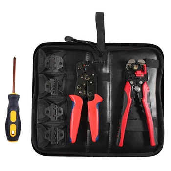 Crimping Tool Set SN-02C Crimping Tool for Wire Stripper, for Terminal Cable / Pipe / Insulated Terminal Electric Clamping Tool
Crimping Tool Set SN-02C Crimping Tool for Wire Stripper, for Terminal Cable / Pipe / Insulated Terminal Electric Clamping Tool