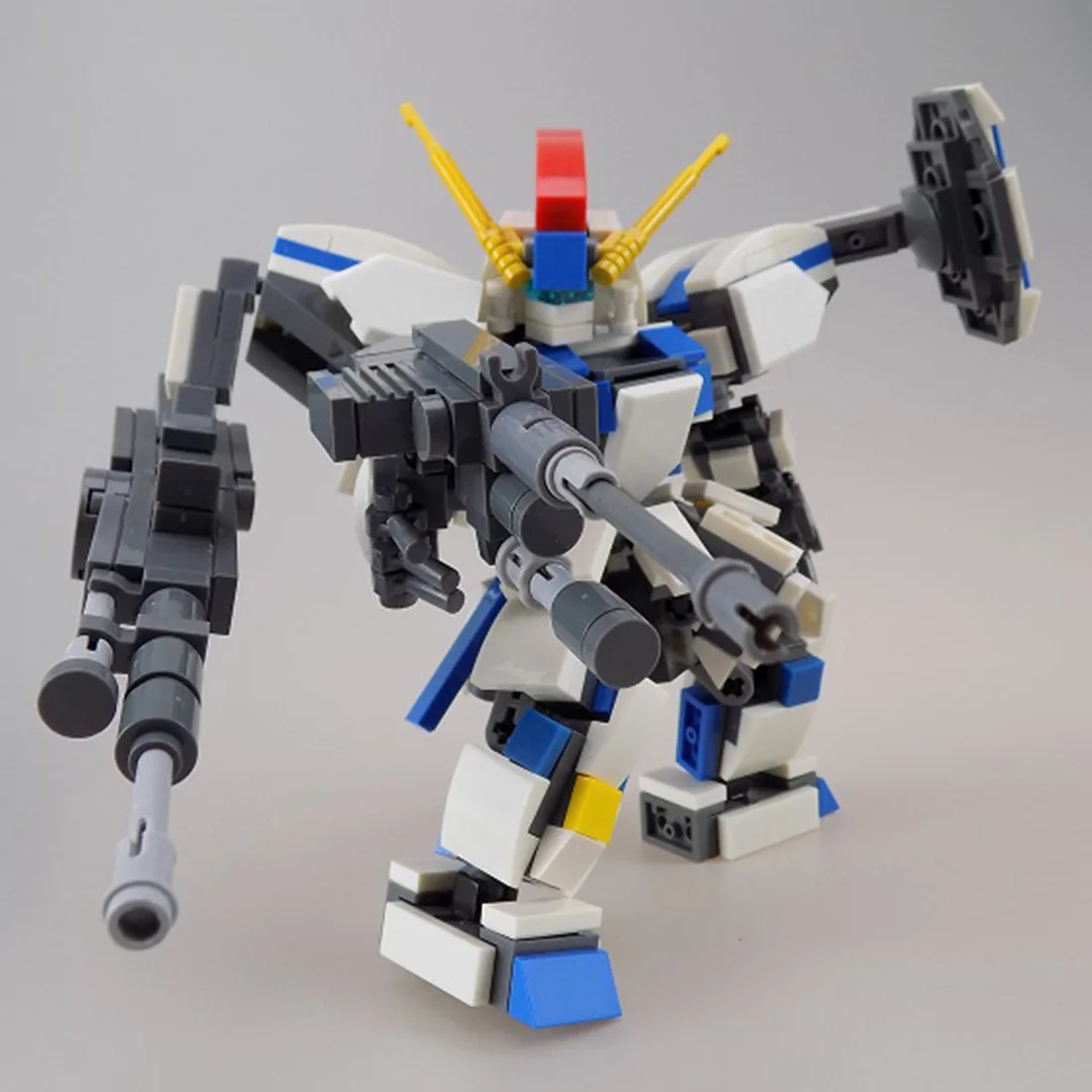 425Pcs STEM MOC X Team Blaster AI Mecha Model Small Particle Building Blocks Educational Toy Set - Blue
425Pcs STEM MOC X Team Blaster AI Mecha Model Small Particle Building Blocks Educational Toy Set - Blue