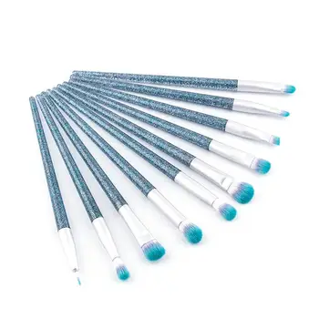 10Pcs/Set Makeup Brush Set Crystal Sequins Eye Shadow Eyeliner Eyelash Eyebrow Make Up Brushes Professional Eyeshadow Brush Tool
10Pcs/Set Makeup Brush Set Crystal Sequins Eye Shadow Eyeliner Eyelash Eyebrow Make Up Brushes Professional Eyeshadow Brush Tool