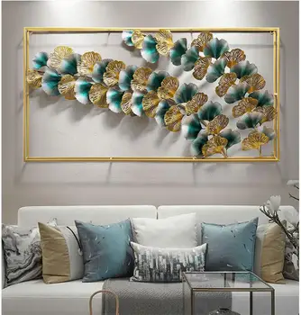 EUROPEAN 3D WROUGHT IRON WALL HANGING GINKGO LEAF HOME LIVINGROOM BACKGROUND WALL MURAL DECORATION HOTEL WALL STICKER CRAFTS ART
EUROPEAN 3D WROUGHT IRON WALL HANGING GINKGO LEAF HOME LIVINGROOM BACKGROUND WALL MURAL DECORATION HOTEL WALL STICKER CRAFTS ART