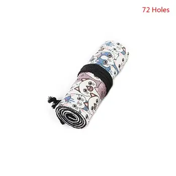 Cute Cat 12/24/36/48/72 Hole Canvas Roll Pen Curtain Pencil Bag Case Makeup Wrap 090F 
Cute Cat 12/24/36/48/72 Hole Canvas Roll Pen Curtain Pencil Bag Case Makeup Wrap 090F