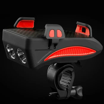 COOLCHANGE Bicycle Headlight USB Rechargeable Light Horn MTB Bike Phone Holder Multifunction Bike Parts
COOLCHANGE Bicycle Headlight USB Rechargeable Light Horn MTB Bike Phone Holder Multifunction Bike Parts