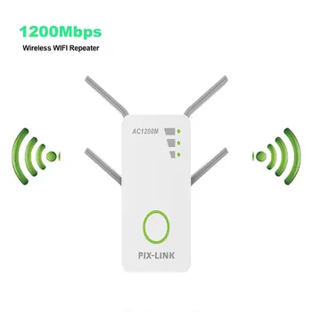 WIFI Repeater/Router/Access point Wireless Wi-Fi Range Extender 300/1200Mbps Dual-Band 2.4/5G 4-Antenna WiFi Repeater
WIFI Repeater/Router/Access point Wireless Wi-Fi Range Extender 300/1200Mbps Dual-Band 2.4/5G 4-Antenna WiFi Repeater