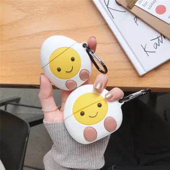 "Cute Three-dimensional Boiled Egg Apple Airpods Pro Bluetooth Wireless Earphone Protective Case Anti-fall 1/2/3 Applicable Size
"Cute Three-dimensional Boiled Egg Apple Airpods Pro Bluetooth Wireless Earphone Protective Case Anti-fall 1/2/3 Applicable Size