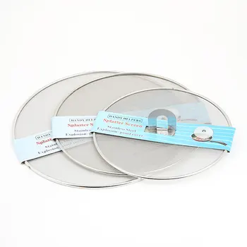 Household Stainless Steel Explosion-proof Cover Anti-smoke Splash-proof Insulation Kitchen Tool Lid Durable High Quality cover 
Household Stainless Steel Explosion-proof Cover Anti-smoke Splash-proof Insulation Kitchen Tool Lid Durable High Quality cover