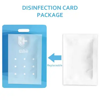 Portable Disinfection Inner Bag Card Sodium Chlorite Disinfectant Inner Bags Office Carry Convenient Home Outdoor Cleaning Tools
Portable Disinfection Inner Bag Card Sodium Chlorite Disinfectant Inner Bags Office Carry Convenient Home Outdoor Cleaning Tools