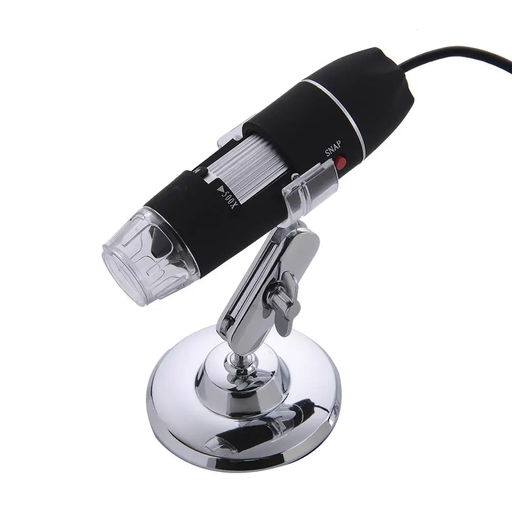 Microscope USB Digital Electronic Microscope Black Built-in 8 High Brightness White LED Light 50X-500X 
Microscope USB Digital Electronic Microscope Black Built-in 8 High Brightness White LED Light 50X-500X