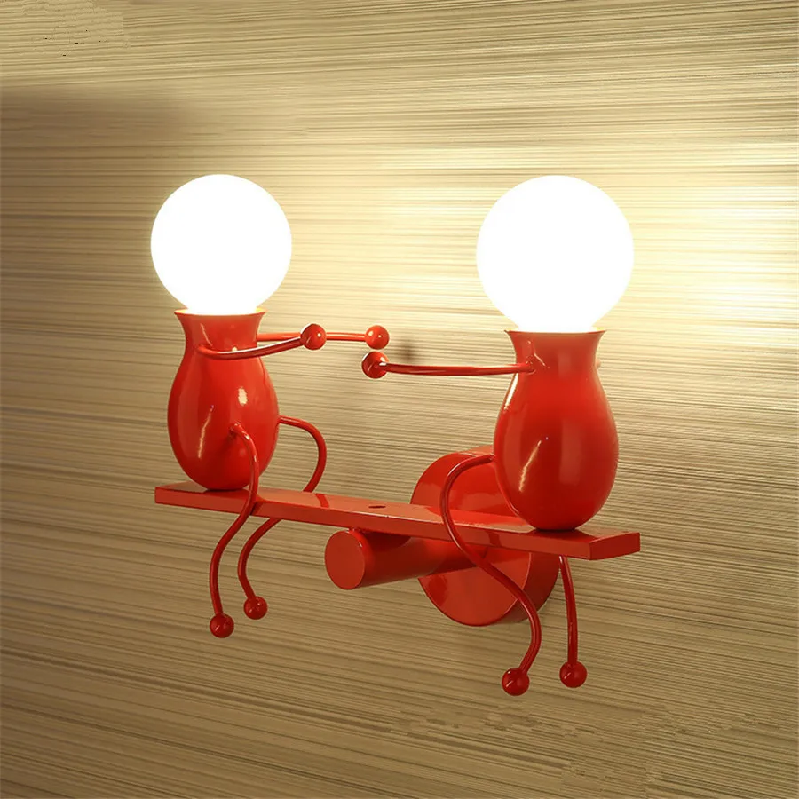 Modern Cartoon Wall Light Creative Cartoon Little People Wall Lamps Children Room Baby Girl Room Wall Decor Wall Lights Fixtures
Modern Cartoon Wall Light Creative Cartoon Little People Wall Lamps Children Room Baby Girl Room Wall Decor Wall Lights Fixtures