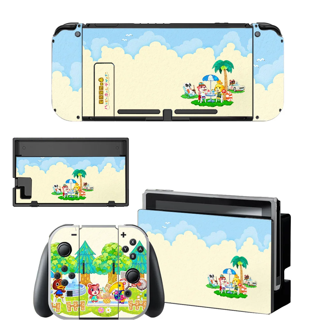 3Pcs/1Set Vinyl Screen Skin Sticker Protector Stickers for Nintendo Switch NS Console + Controller + Stand Holder Skins Sticker
3Pcs/1Set Vinyl Screen Skin Sticker Protector Stickers for Nintendo Switch NS Console + Controller + Stand Holder Skins Sticker