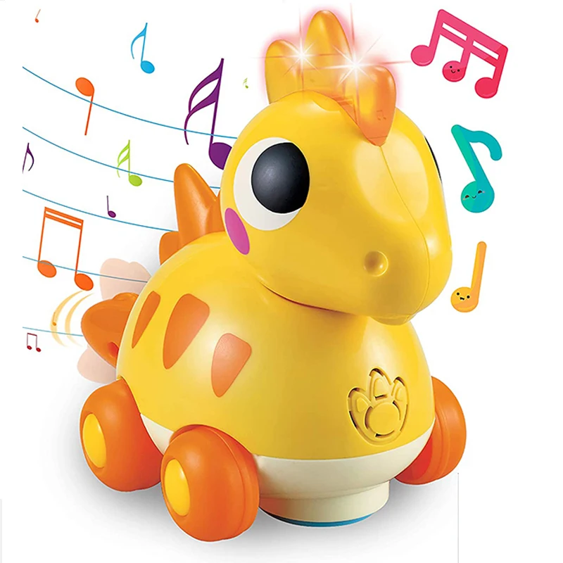 HOLA 6110D Musical Dinosaur Toy with Sounds and Lights for Infants, Babies & Toddlers Interactive Learning Development Toys
HOLA 6110D Musical Dinosaur Toy with Sounds and Lights for Infants, Babies & Toddlers Interactive Learning Development Toys