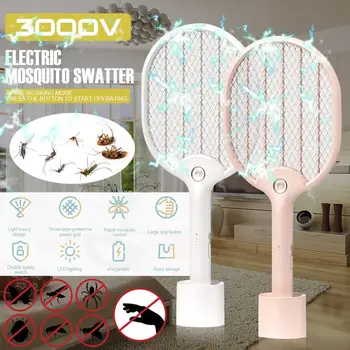 Home Electric Fly Mosquito Swatter Mosquito Killer Bug Zapper Racket Insects Killer Cordless Battery Power Mosquito Trap Swatter 
Home Electric Fly Mosquito Swatter Mosquito Killer Bug Zapper Racket Insects Killer Cordless Battery Power Mosquito Trap Swatter