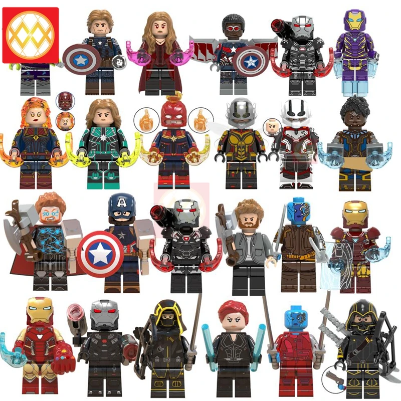 Avengers Captain Marvel Iron Man Nebula Thor War Machine Hawkeye Ant Man Endgame Building Blocks Bricks Toys for Children Gift
Avengers Captain Marvel Iron Man Nebula Thor War Machine Hawkeye Ant Man Endgame Building Blocks Bricks Toys for Children Gift