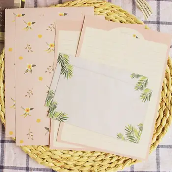 Envelope Finely Flower Animal Letter Pad Set Letter Paper Sets Writing Korean SGJ5617 Paper+Envelopes Kids Stationery Gift U7J8
Envelope Finely Flower Animal Letter Pad Set Letter Paper Sets Writing Korean SGJ5617 Paper+Envelopes Kids Stationery Gift U7J8